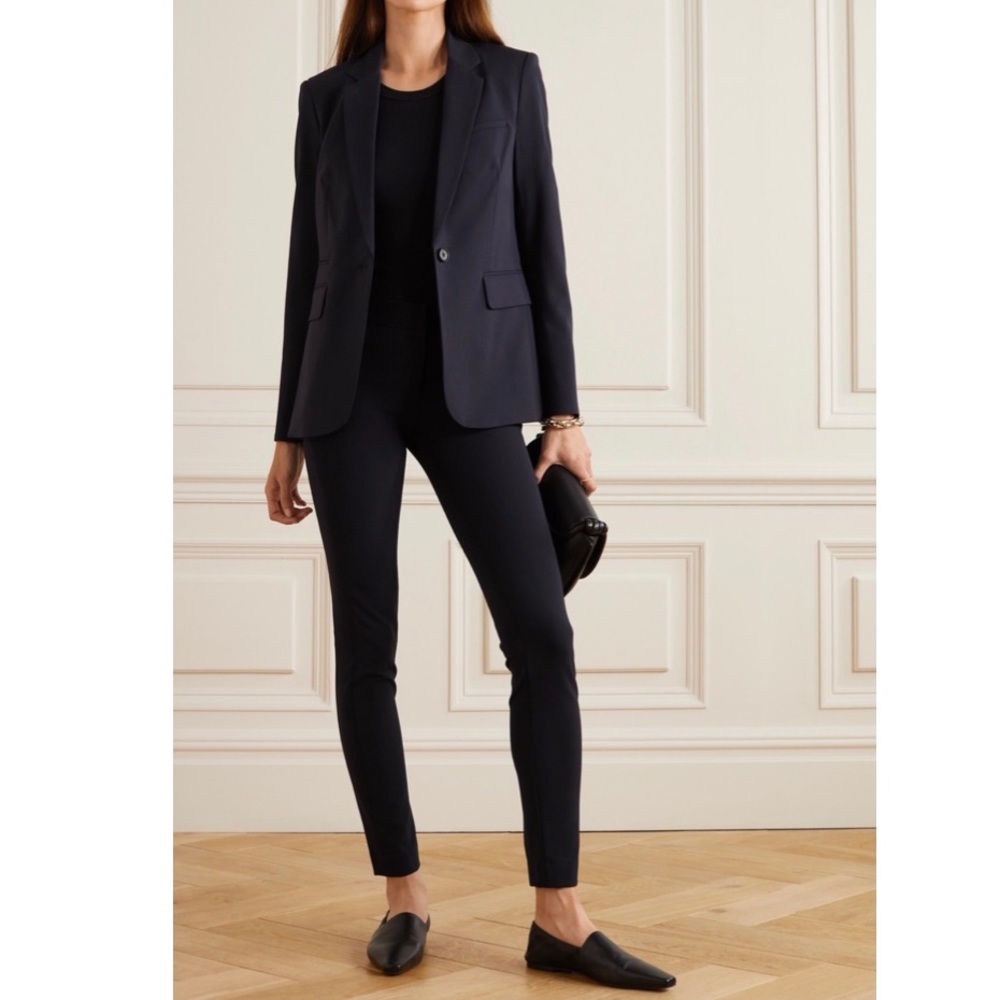 Veronica Beard Scuba Legging Navy
